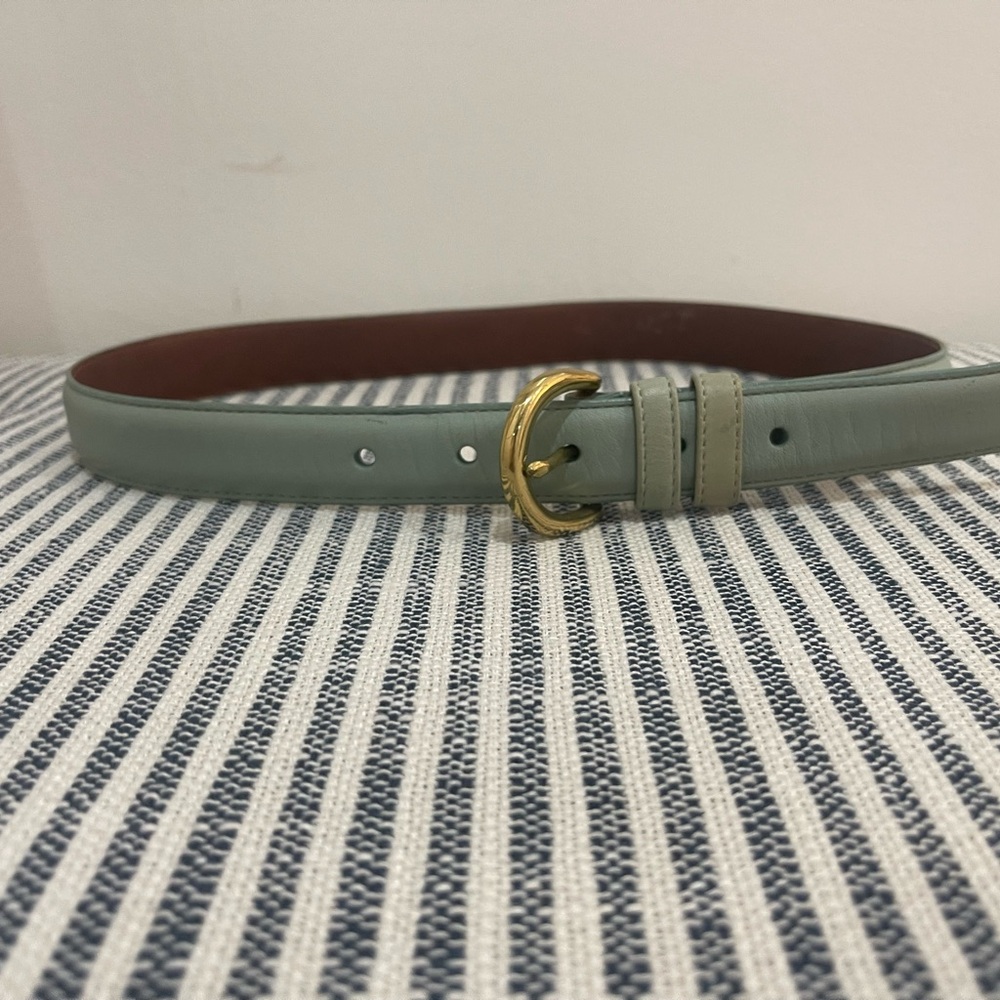 Coach Brown Leather Belt